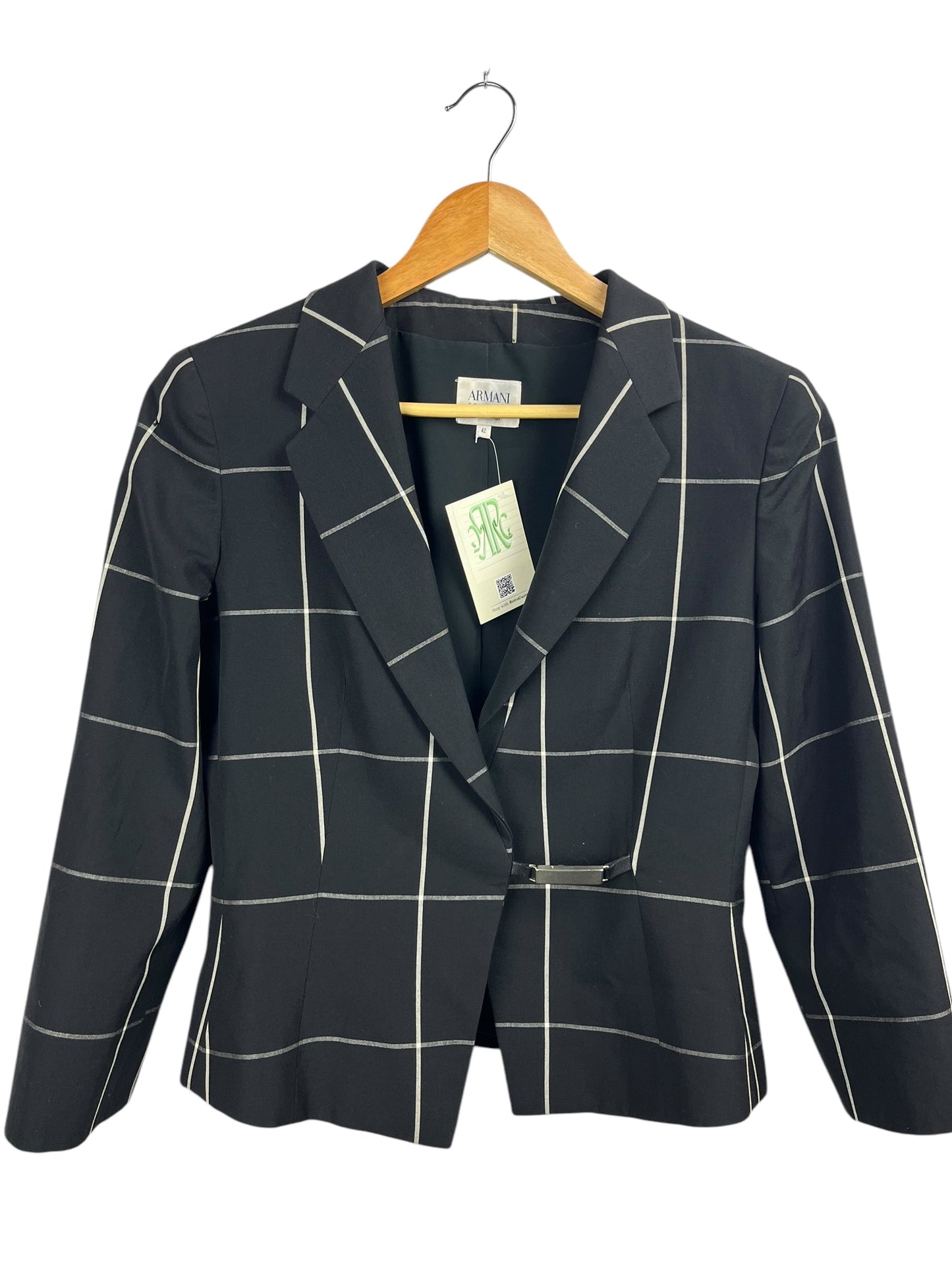 Armani blazer with buckle Size UK10
