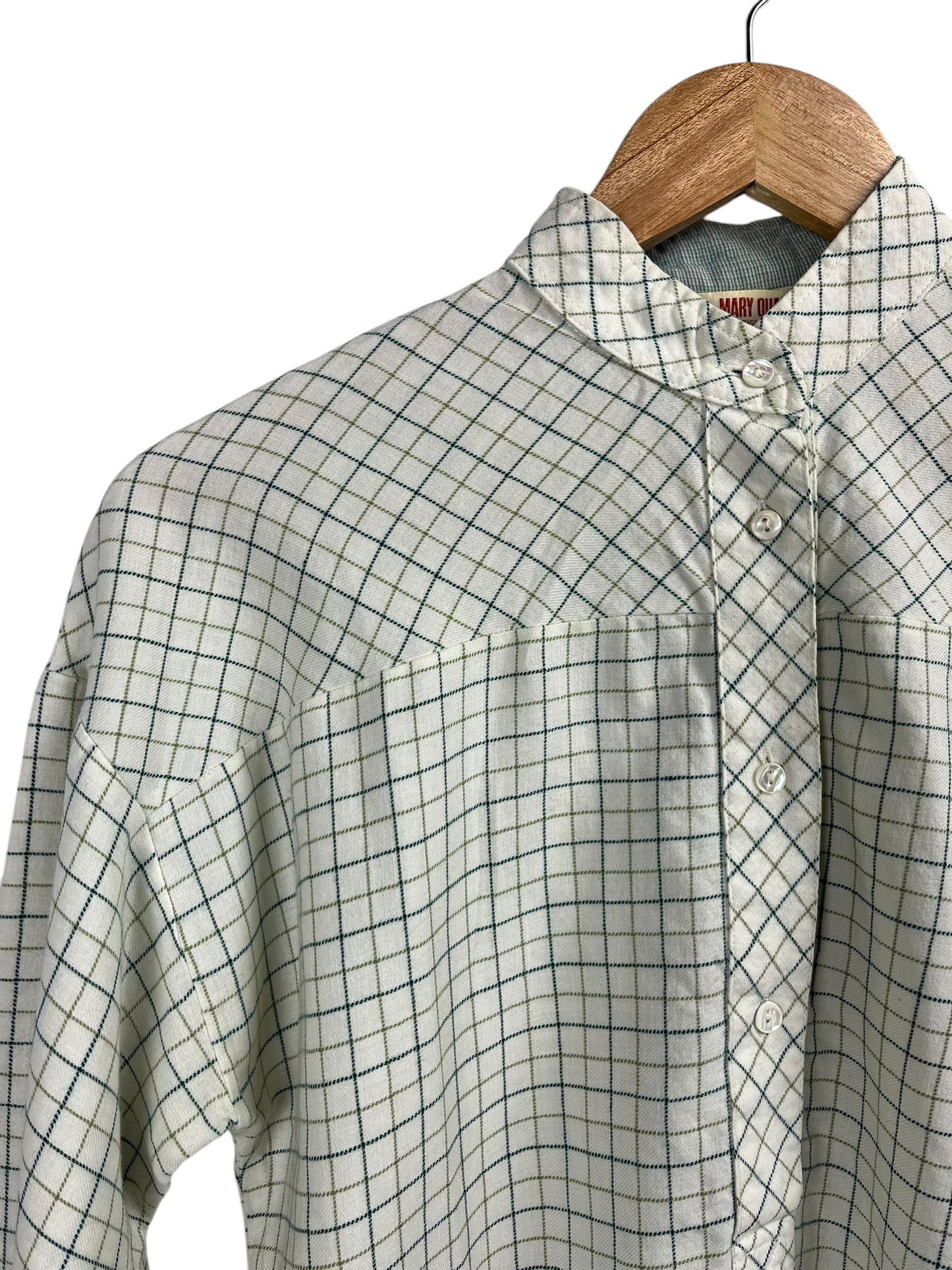 Mary Quant button up shirt Size S