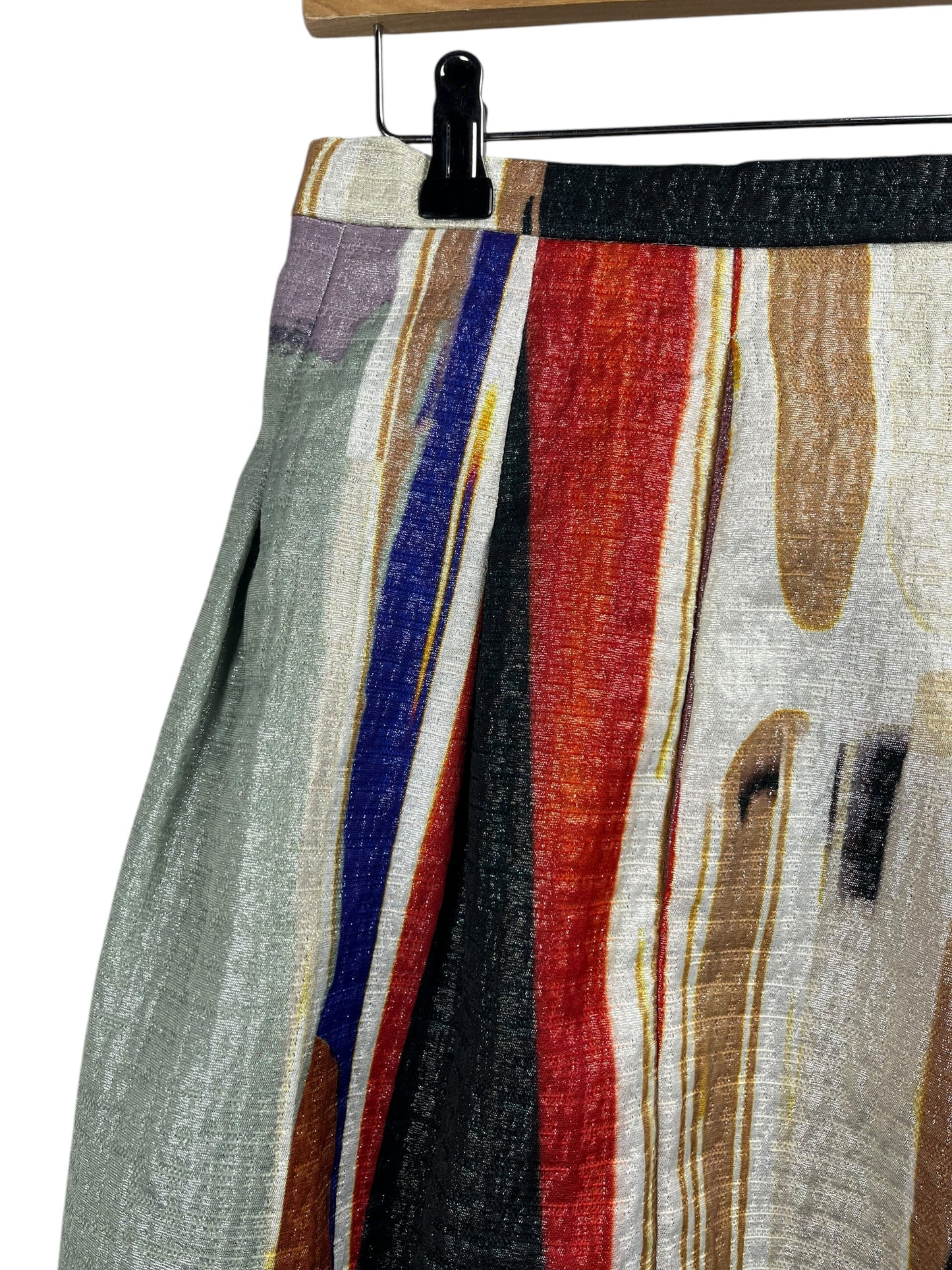 Just in case pleated skirt Waist 28” Lenght 23”