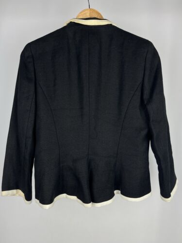 Ralph Lauren 100% Linen black blazer size 6