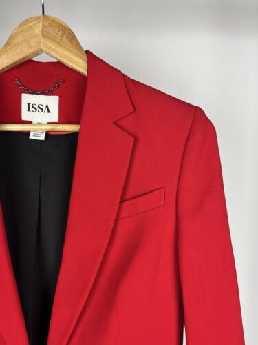 Issa red blazer UK8 Perfect condition