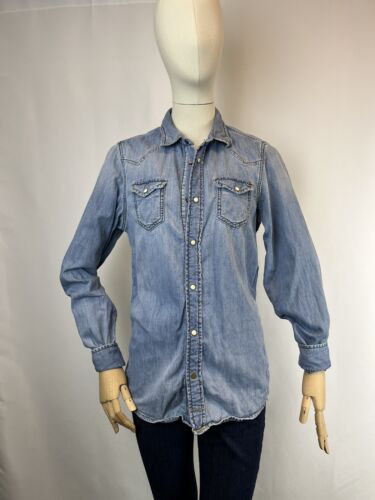 Diesel unisex denim shirt Size S great conditionn