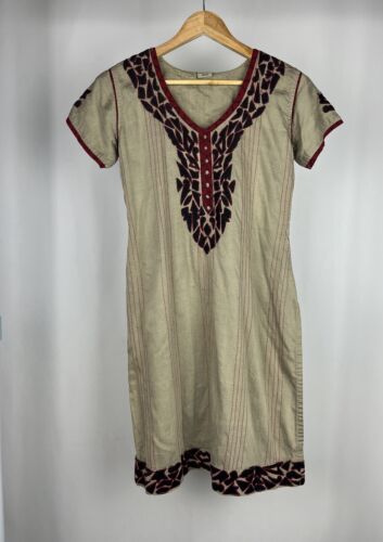 Beige linen tunic UK10 Great condition