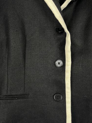 Ralph Lauren 100% Linen black blazer size 6