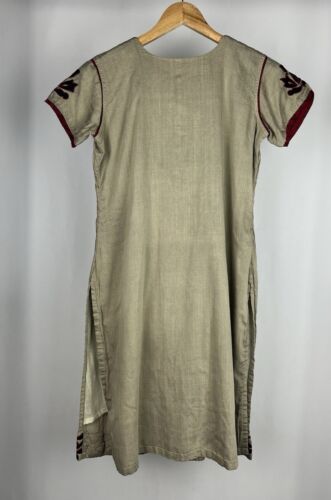 Beige linen tunic UK10 Great condition