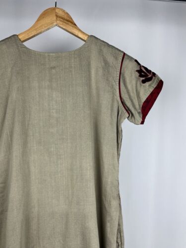 Beige linen tunic UK10 Great condition