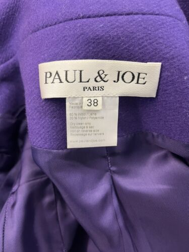 Paul & Joe Wool Jacket with Pockets and Buttons - Size S - Great Condition