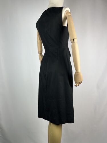 Schumacher Linen Black Dress with Zip - Size S - Great Condition