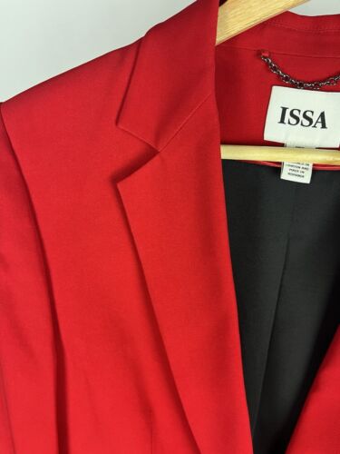 Issa red blazer UK8 Perfect condition