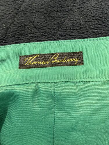 Thomas Burberry Authentic Vintage Green Jacket - Size M - Great Condition