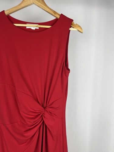 Velvet By Graham& Spencer red dress with twist Size M