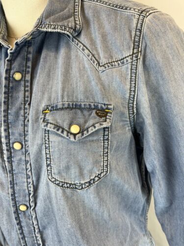 Diesel unisex denim shirt Size S great conditionn