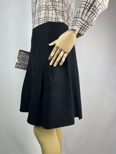 Miu Miu Wool Mini Skirt with Pleats - W30 L20 - Good Condition