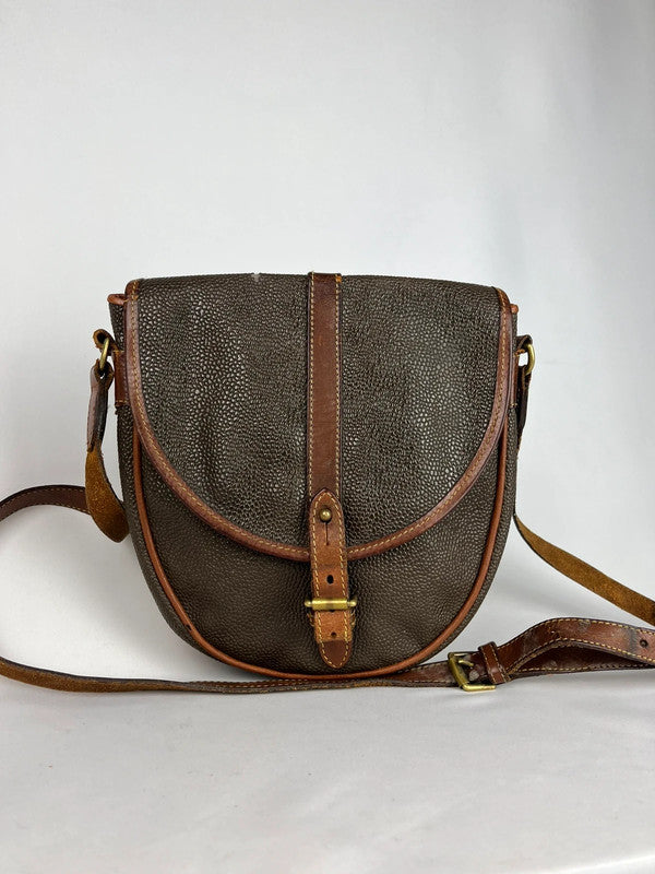 Mulberry vintage saddle leather bag