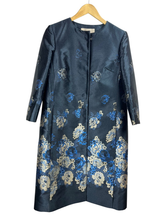 Hobbs floral embroidery coat UK12