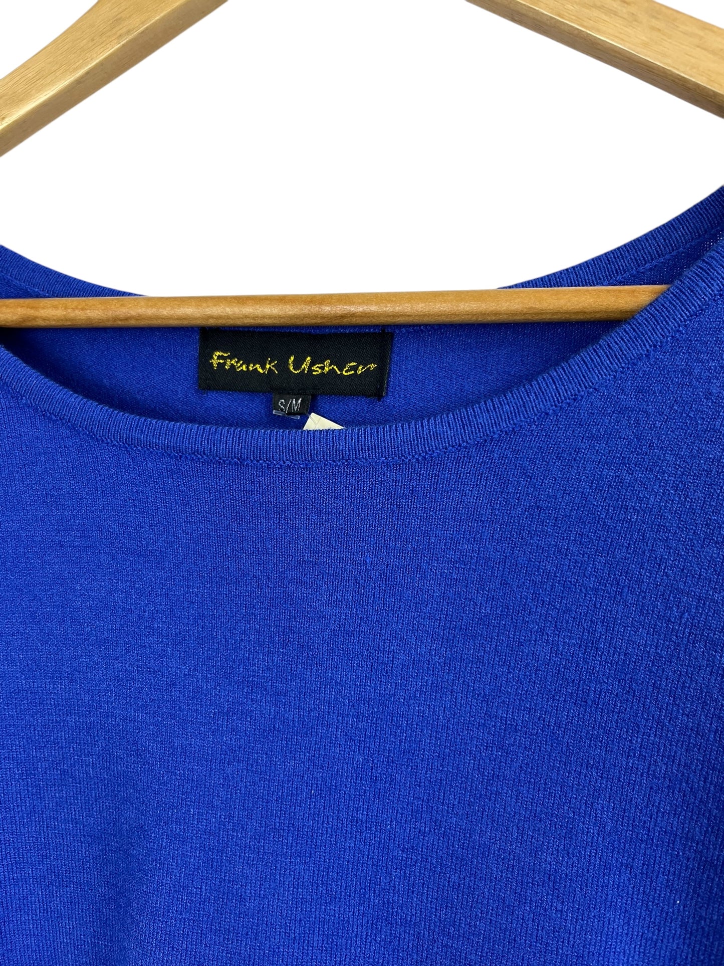 Frank Usher blue top Size S/M