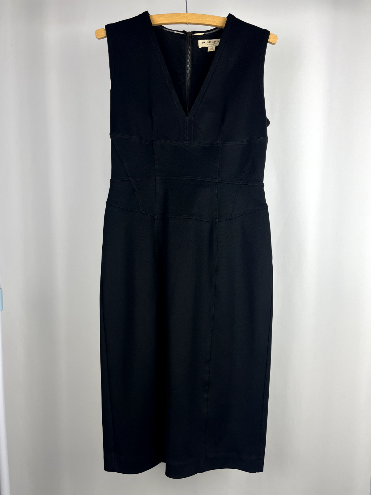 Burberry London black dress UK 10 Perfect Condition