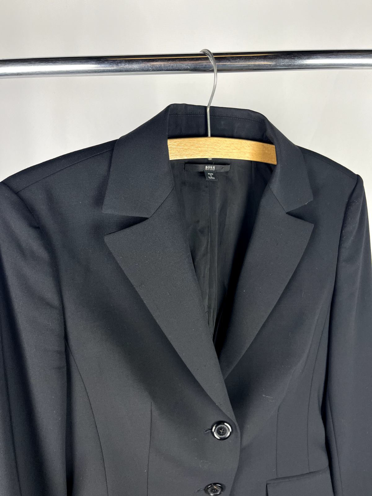 Hugo Boss Virgin wool black blazer great condition