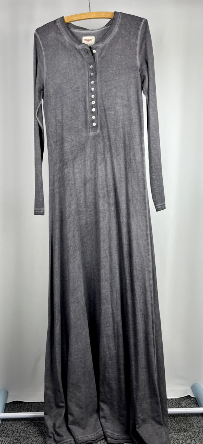 Unbranded grey dress 100% cotton Size L