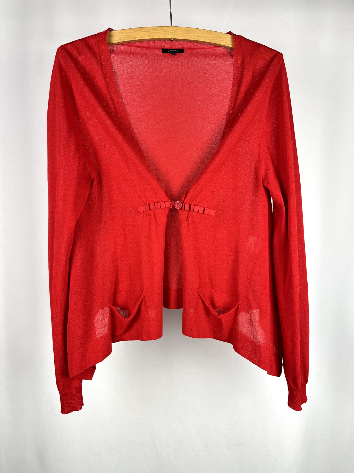 Jones red blouse size 40 great condition