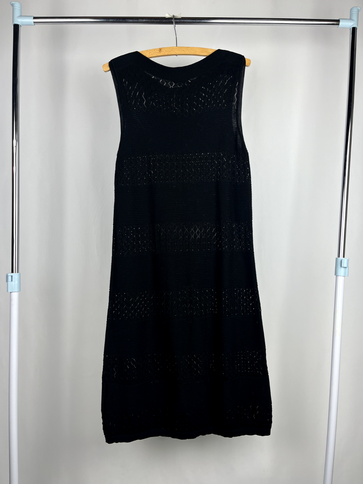 Red Valentino knitted black dress Size L