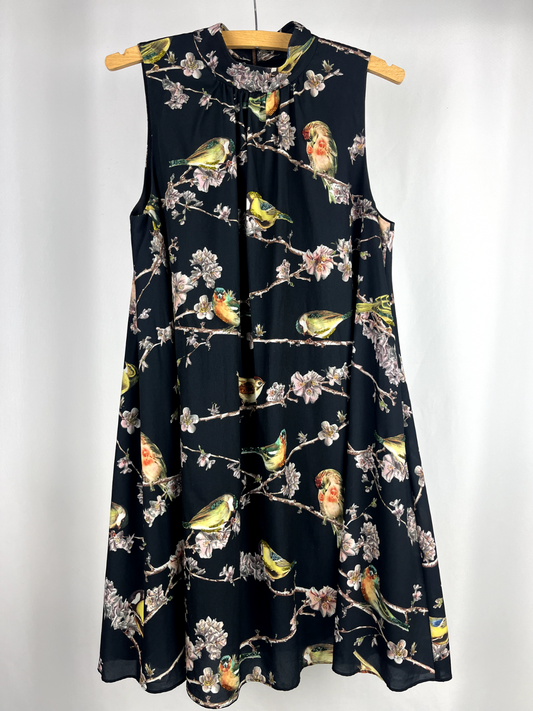 Ted Baker Dress Size 2 Flower print Perfect Condition