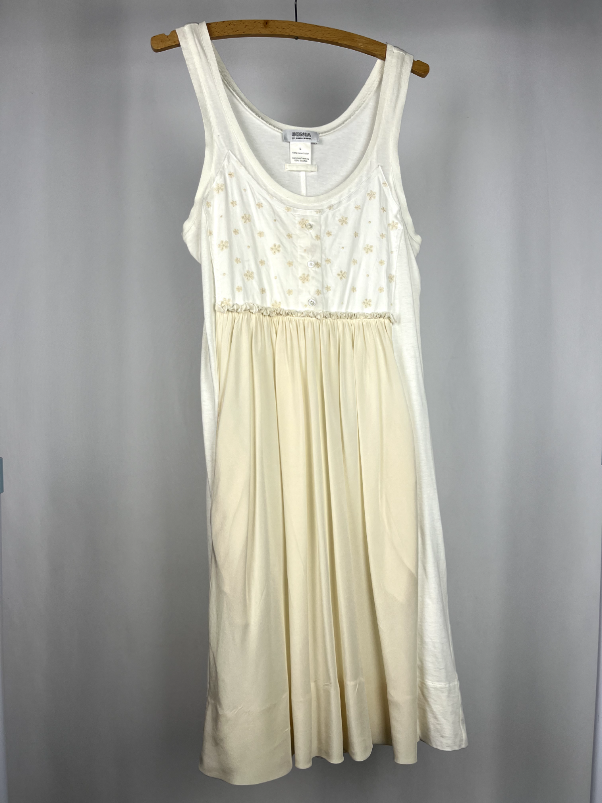 Sonia by Sonia Rykiel white dress Size L perfect condition