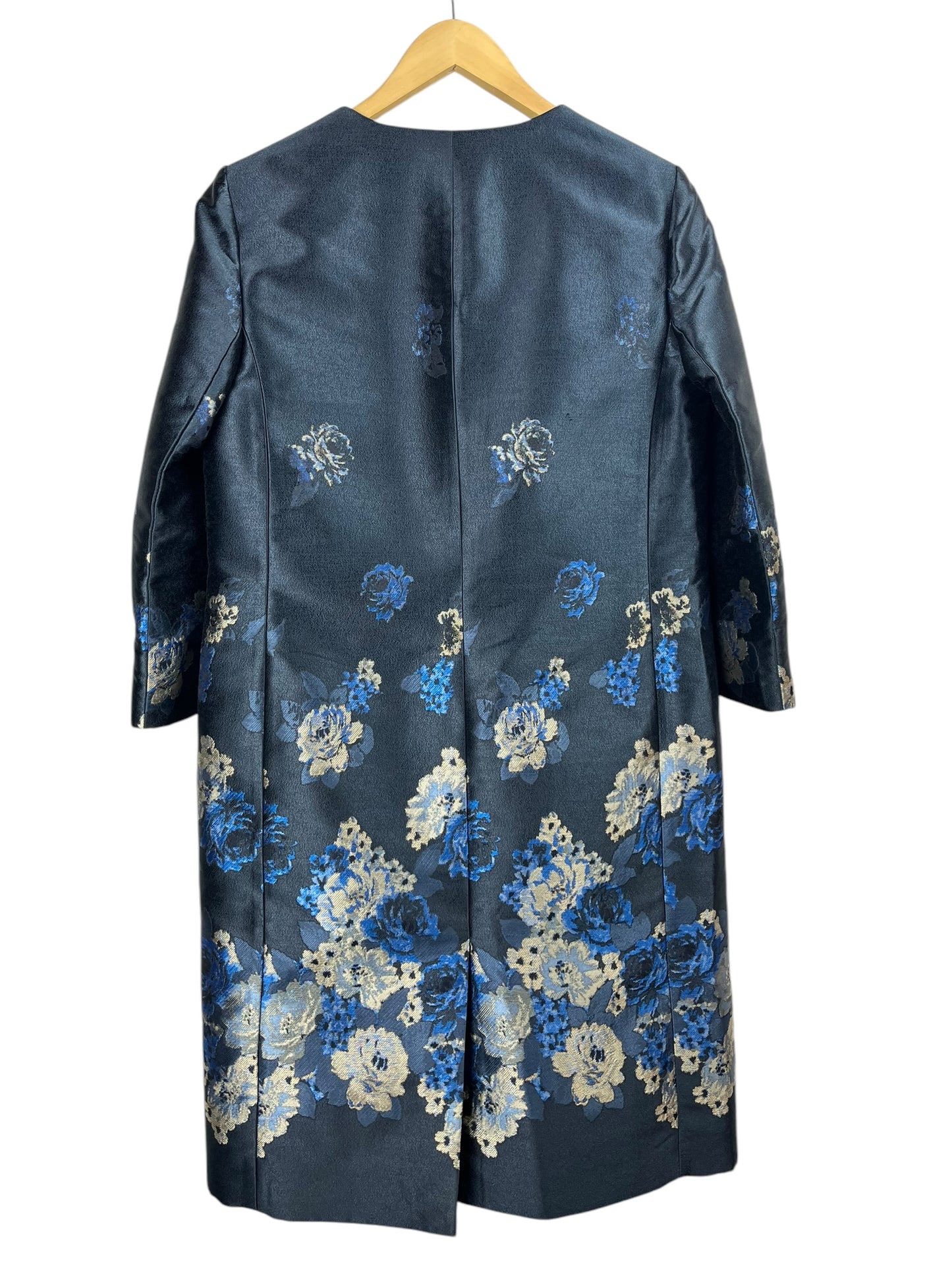 Hobbs floral embroidery coat UK12