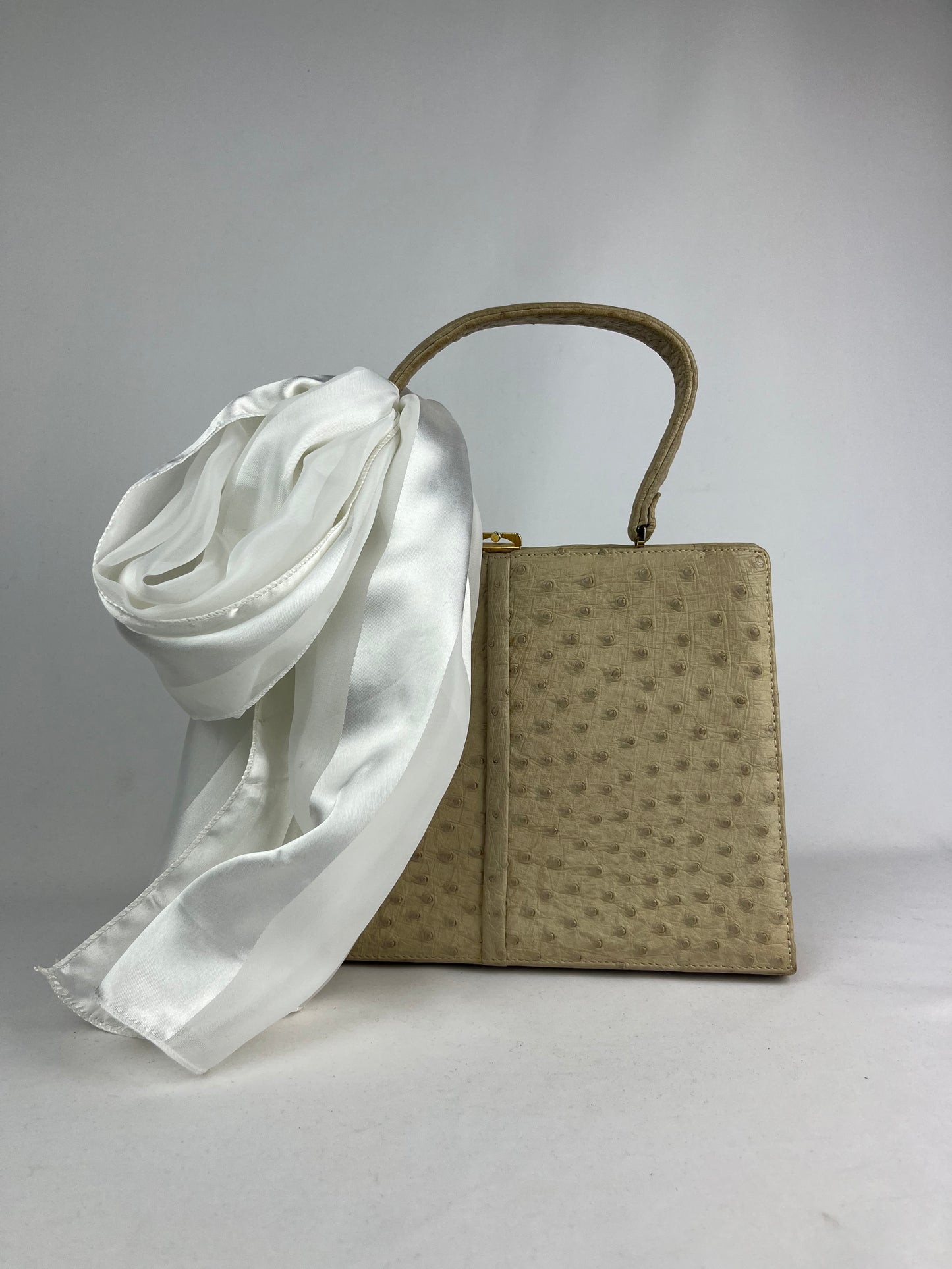 Vintage Genuine Leather Handbag by Fiorenza