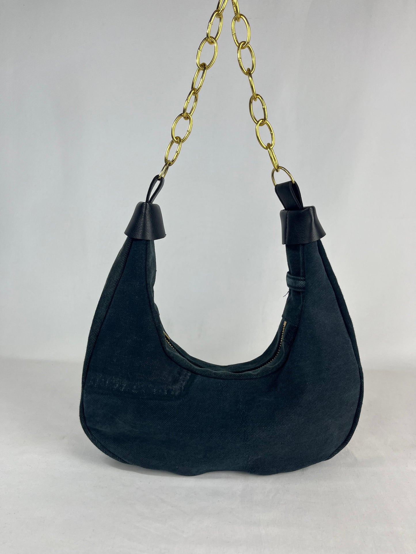 Mezzaluna DarkTwilight denim bag