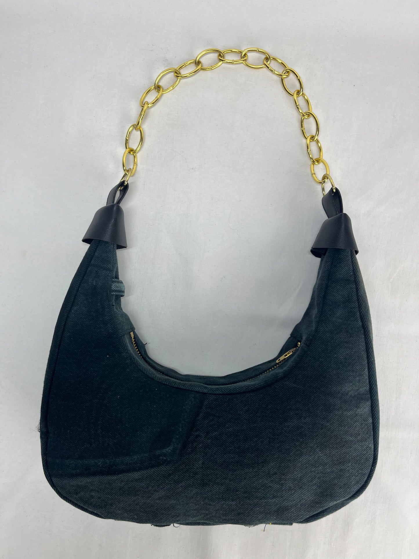 Mezzaluna DarkTwilight denim bag