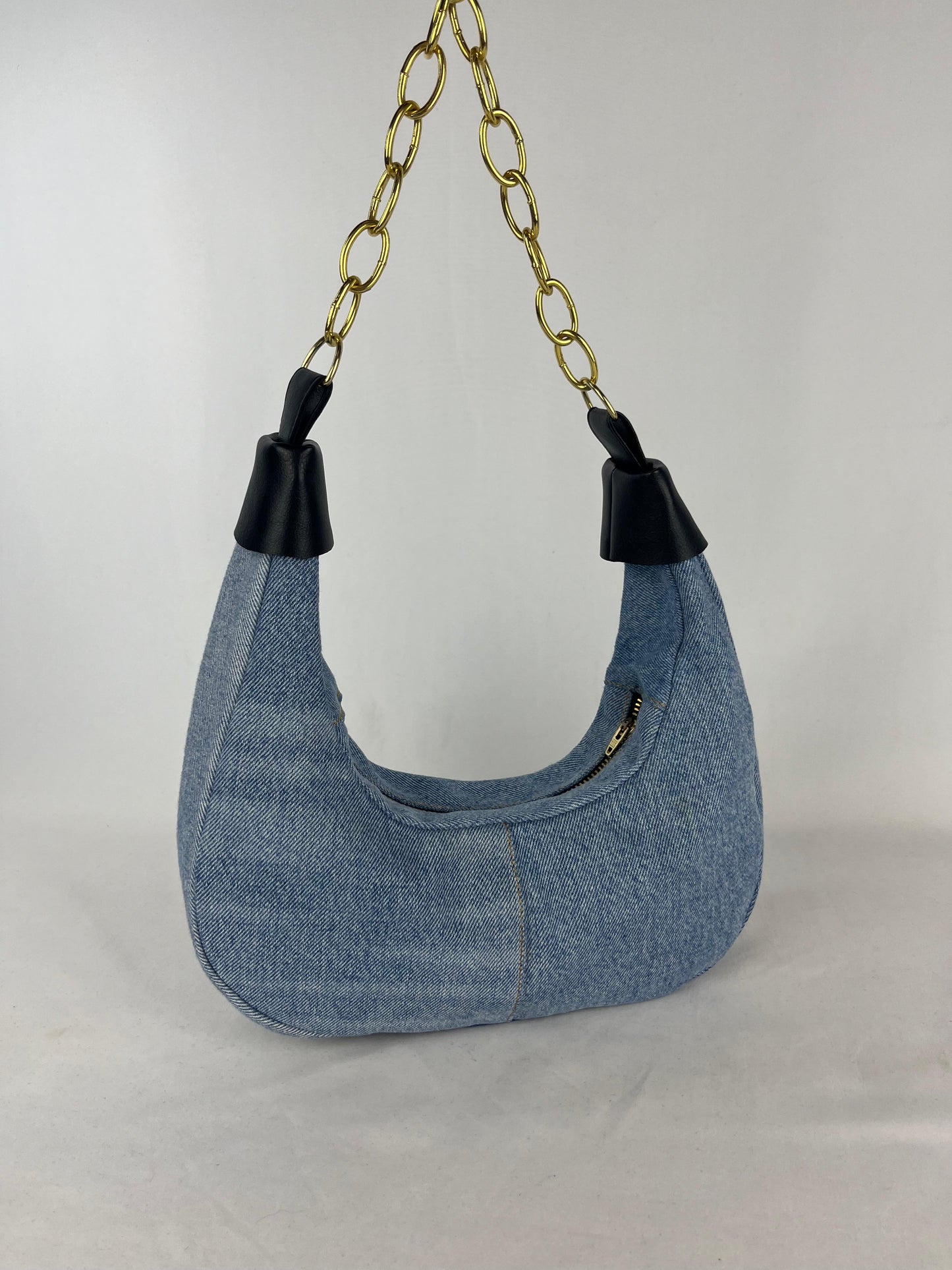 Mezzaluna SummerCloud denim bag