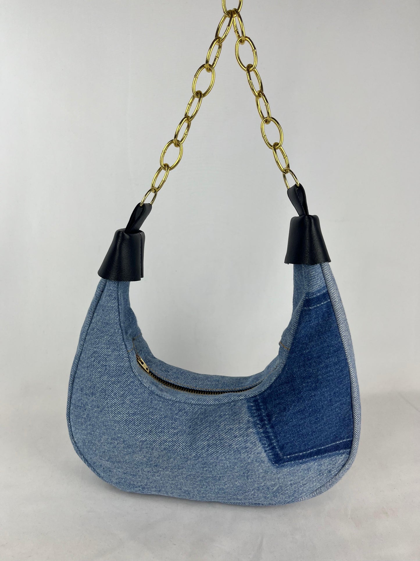 Mezzaluna SummerCloud denim bag